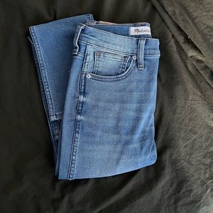 Madewell 10” High Rise Skinny Crop Jeans